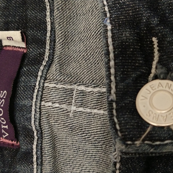Vigoss Women Dark Bootcut Blue Jeans - Picture 4 of 12